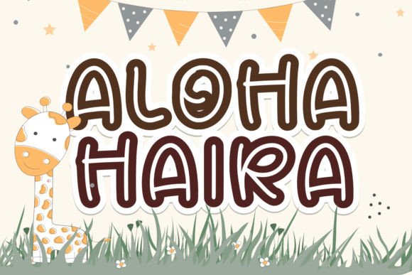Aloha Haira: The Handwritten Font for Friendly Brands