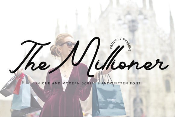 Bring Handmade Charm to Life with The Millioner Typeface