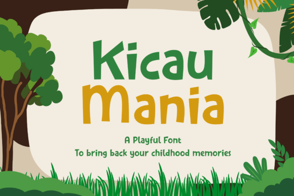 Bringing Joy to Editorial Design with Kicau Mania Typeface