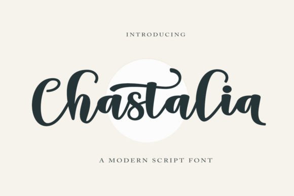 Chastalia: A Playful Script Font for Digital Design