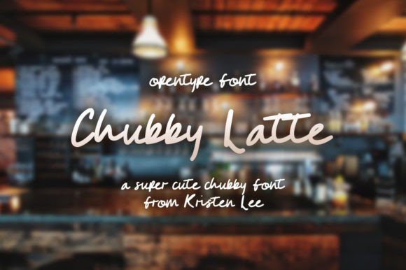 Chubby Latte: The Script Font That Transforms Small Business Brands