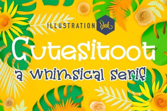 Cutesitoot: The Playful Serif Font for Winning Campaigns
