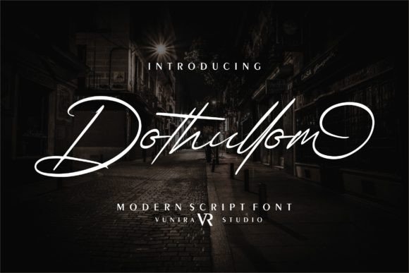 Dothullom Font Review: A Delicate Script for Elegant Branding