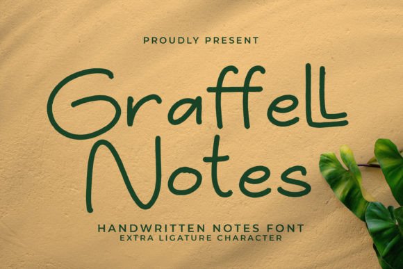 Graffell Notes: A Premium Handwritten Font for Branding