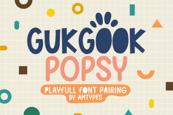 Gukgook Popsy: A Playful Script Font for Bold Campaigns