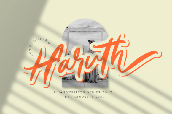 Haruth Font: A Handwritten Typeface for Makers