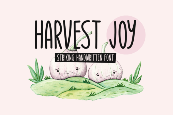 Harvest Joy: A Handwritten Font for Brand Growth
