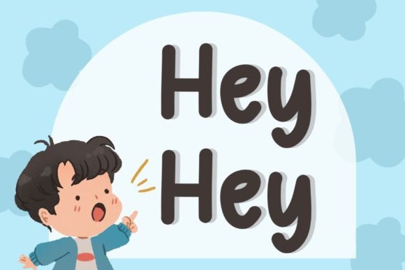 Hey Hey Font: A Joyful Typeface for Handmade Brands