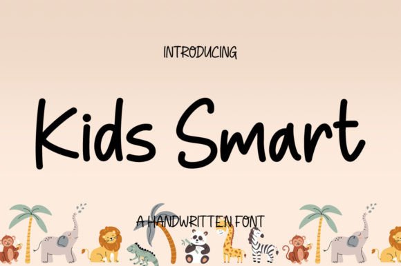 Kids Smart: The Perfect Handwritten Font for Crafters