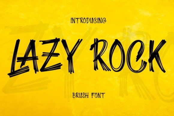 Lazy Rock Font: A Simple Upgrade for Your Brand Identity