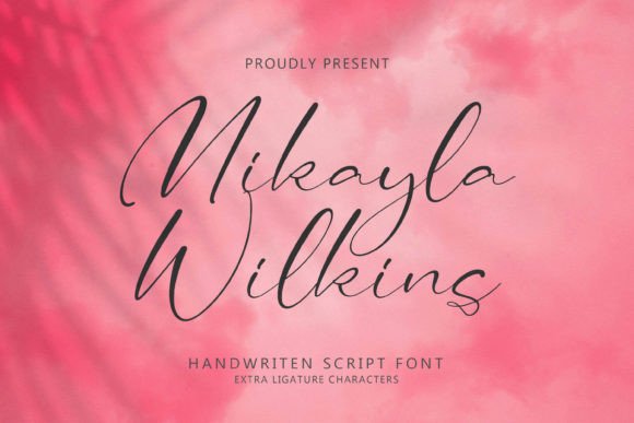 Mikayla Wilkins: The Handwritten Script Font for Makers