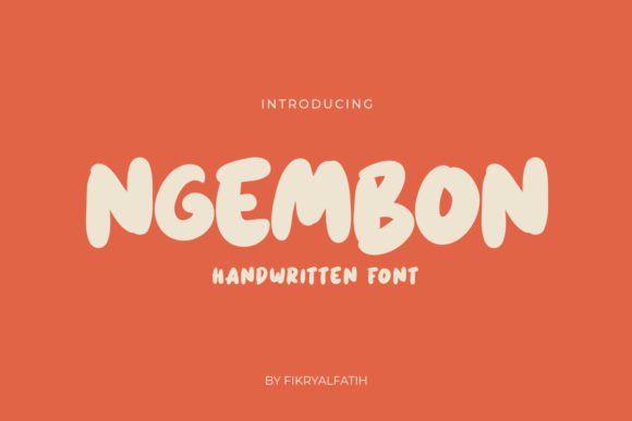 Ngembon Font Review: A Luxurious Handwritten Typeface for Brands