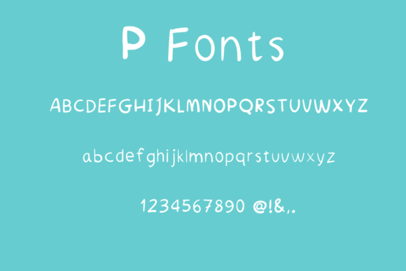 P: A Script Font with Soul for Bold Branding