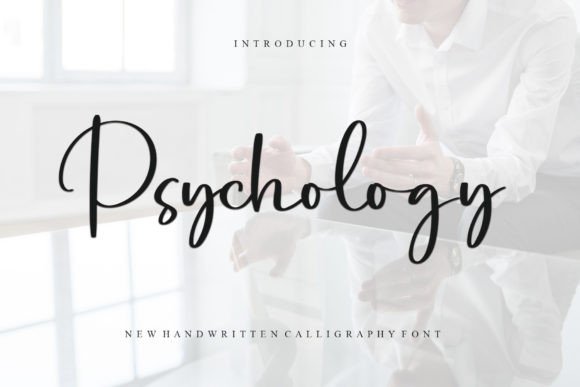 Psychology Font: A Handwritten Typeface for Small Business Branding