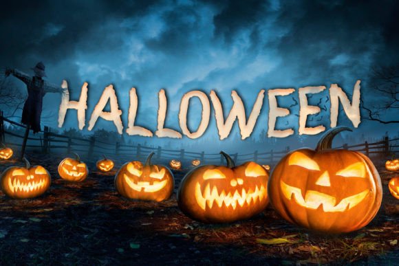 Red Halloween: A Spooky Decorative Font for Makers