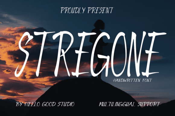 Stregone: A Natural Script Font for Editorial Design