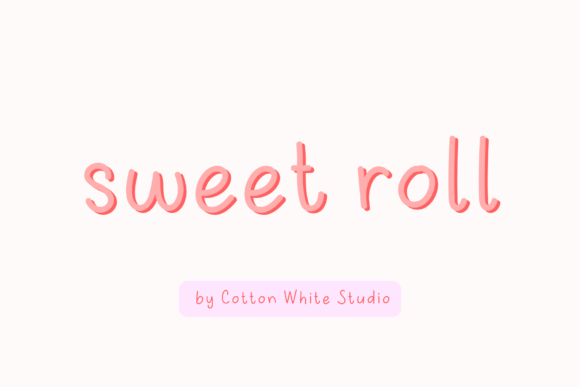 Sweet Roll Font: The Handwritten Typeface for Clear Campaigns