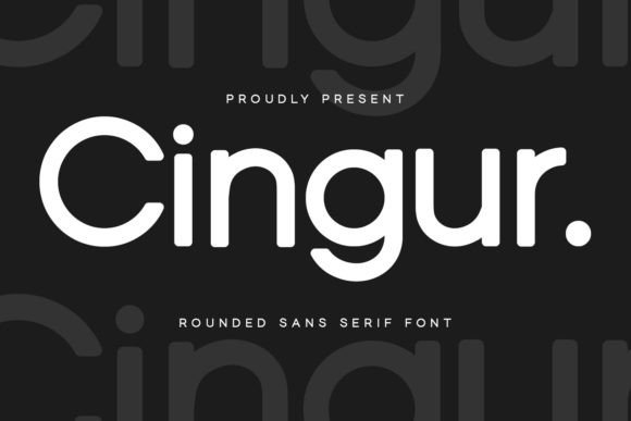 Upgrade Your Brand Identity with the Cingur Typeface