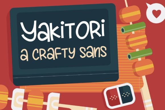 Yakitori: A Bold Script for Modern Brand Identity